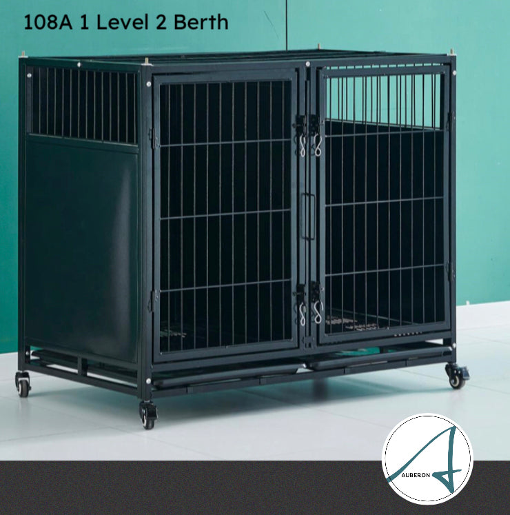 Used stainless steel dog cages sale