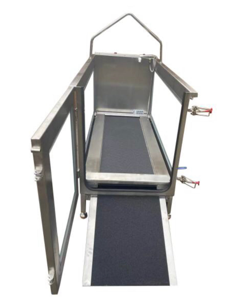 Underwater Hydrotherapy Treadmill 3HP VPER480H12 w/ Entry Ramp + interactive HANDLER Assist Pro Clinic Commercial earning potential