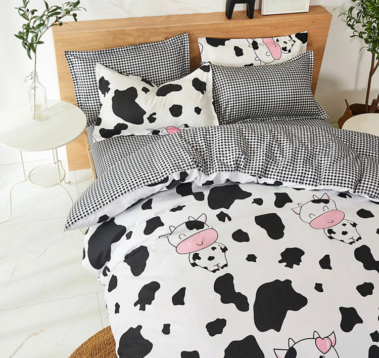 COWS NEW Doona Quilt Cover Single Cotton Polyester Ultra Soft Comfort last one! COWS