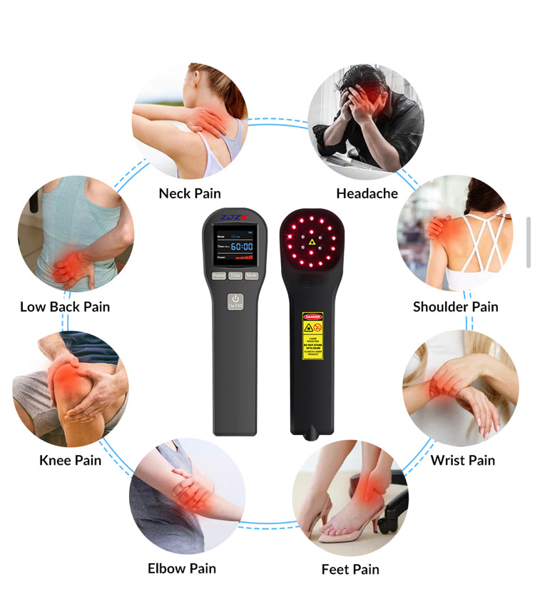 Laser Therapy Device for Pain Relief Handheld Knee Back Pain For Human Pets