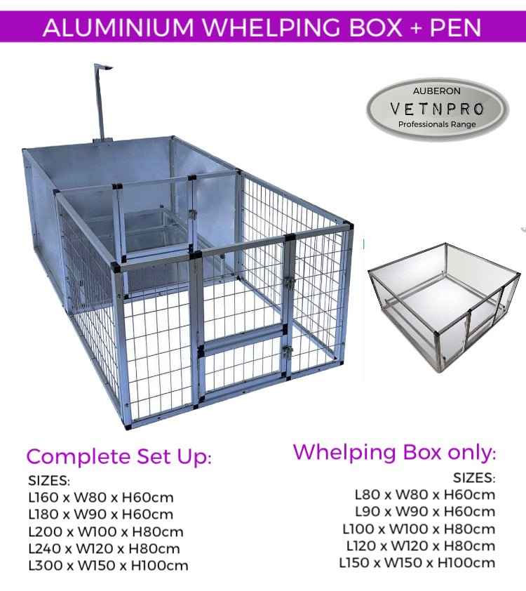 Setting up sales a whelping box