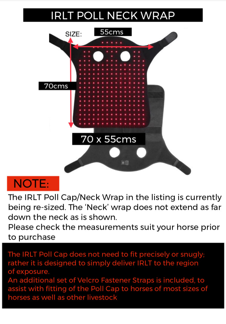 ✴️Equine Infrared RTL PRO RANGE Package Deal: 4 x Horse Boots + 4 x HOOF Boots + 1 x Poll Cap Neck Wrap High Quality Equine IRLT Medical Grade