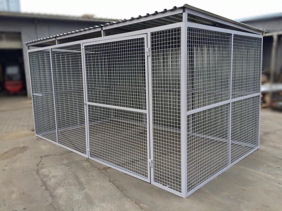 Dog Outdoor Kennel Runs - ‘Seriously Strong’ 3Mx2M 1-10/row or single unit