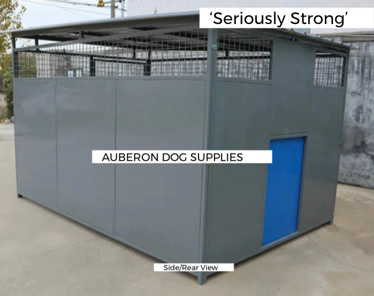 Dog Kennel Run 2.4x1.8m or 4.4x1.8m indestructible safe secure Yard Enclosure w/Roof ‘Seriously Strong’ ESL85+yrs