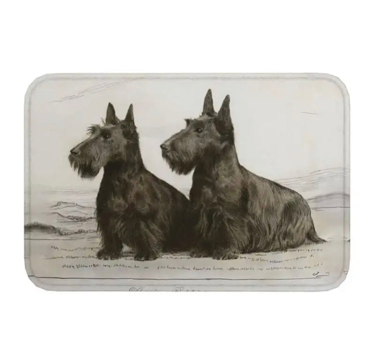 Scottie dog doormat sale