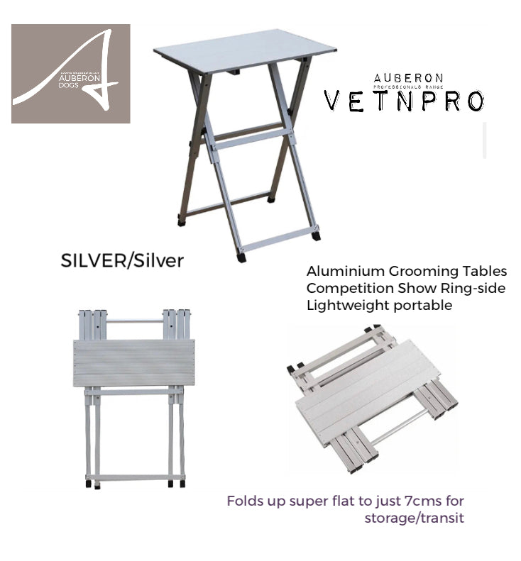 Lightweight ringside grooming top tables