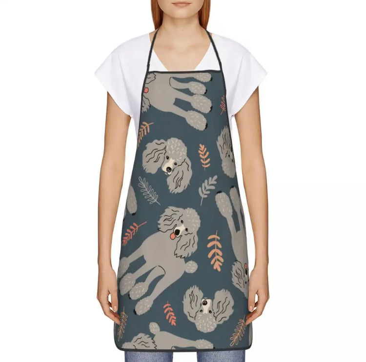 Apron Groomer Salon Home use POODLE themed