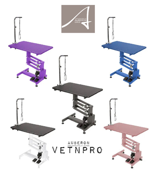 Love Colour! Pro Range Dog Grooming Tables Electric Z-Style Heavy Duty 5 Colours 2 Sizes