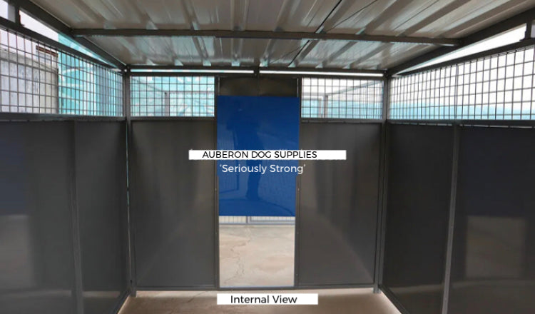 Dog Kennel Run 2.4x1.8m or 4.4x1.8m indestructible safe secure Yard Enclosure w/Roof ‘Seriously Strong’ ESL85+yrs