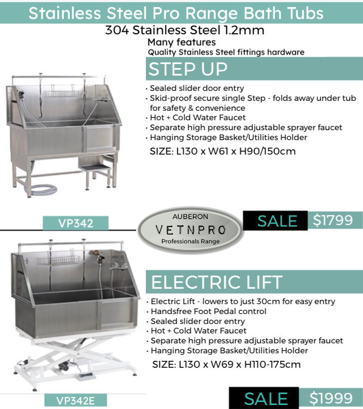 Electric Lift Stainless Bathing Tub by