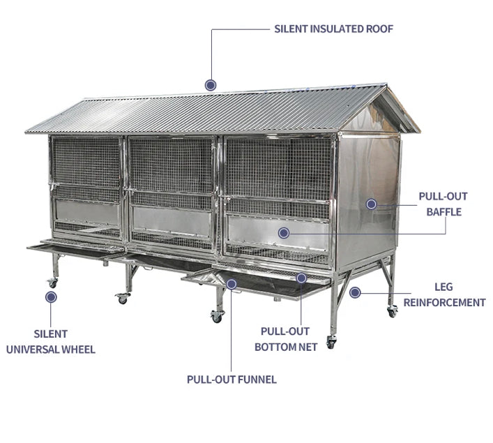 NEW! Top Class Dog Rabbit Chicken Breeders Cages