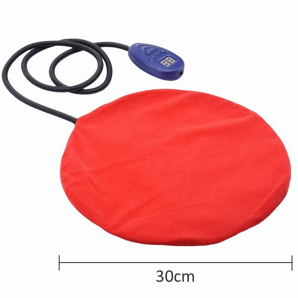 Dog Pet Heating Pad 40 x 30cm or Dia30cm High Quality Certified CE RoHS MET Safety Features