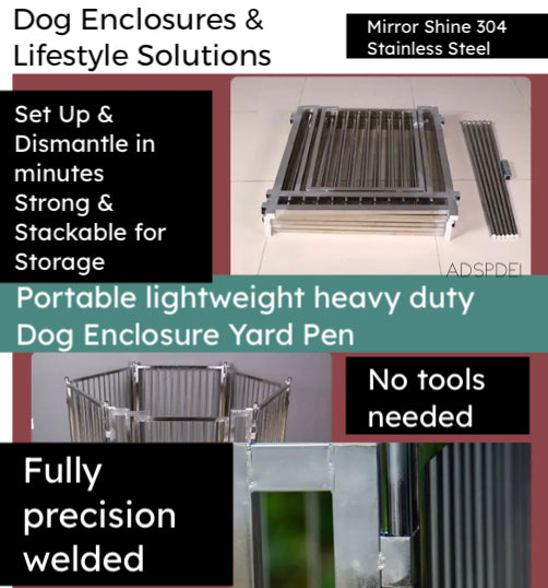 Heavy duty pet clearance enclosure