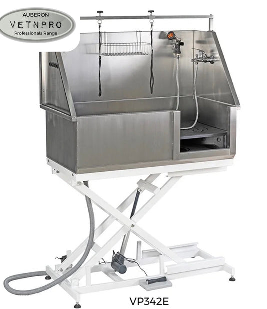 Dog grooming Electric Lift stainless steel pro range Bath Tub Medium 130cm many features!