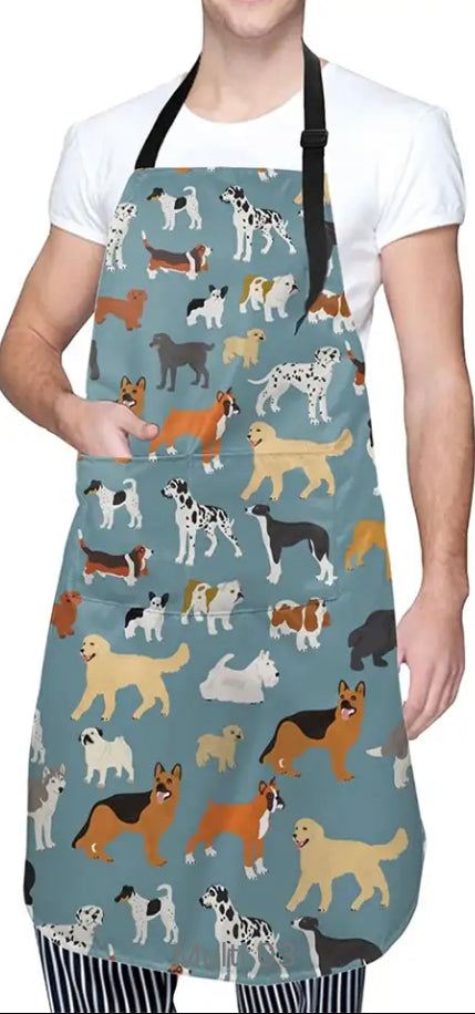 Aprons Uniform Dog Themed Groomers Home Professionals many fantastic designs