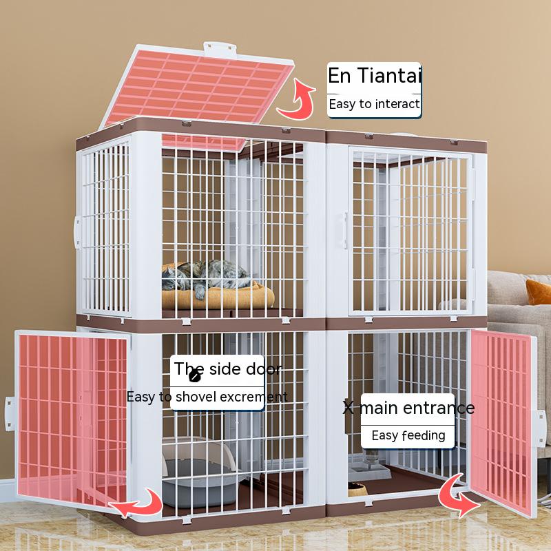 Modular cat clearance cages