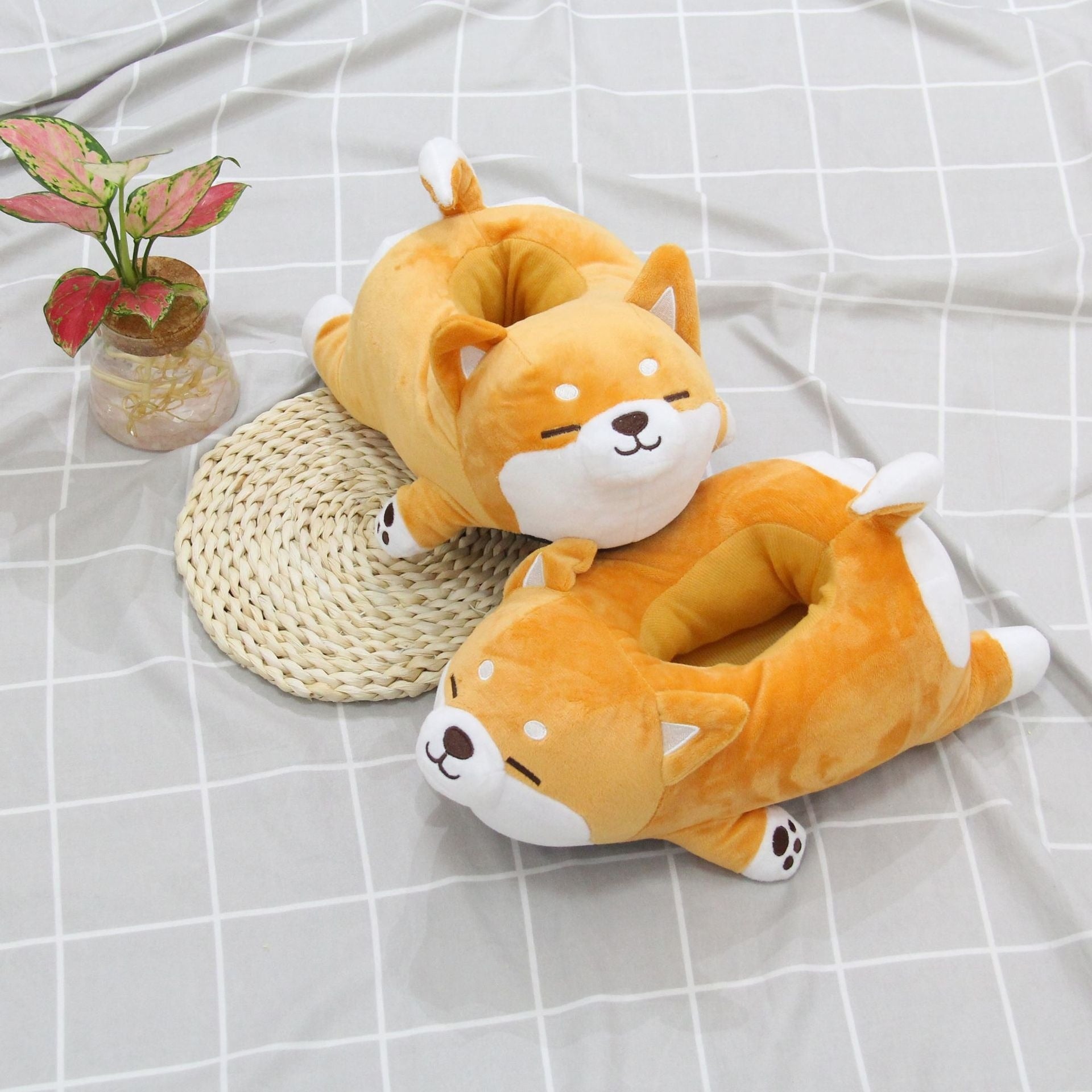 Shiba slippers shop