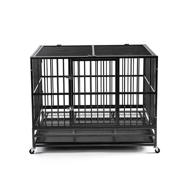Giant Breed avail Heavy Duty Carbon Steel Dog Crates on Wheels incl XL + GIANT breed up to 145cm