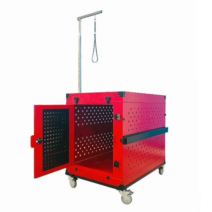 Show dog crates outlet on wheels