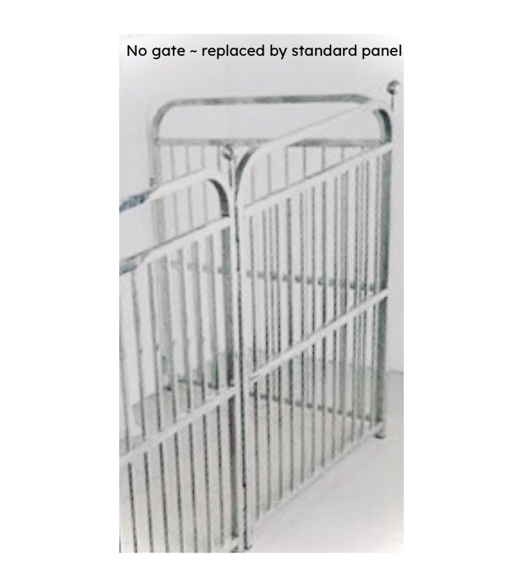 Strong pet outlet gate