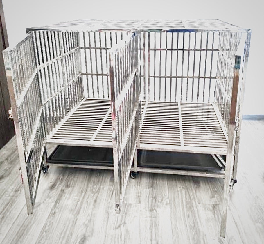 AUBERON Dog Crates SS 1 & 2 Berth on Wheels - all sizes